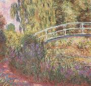 Claude Monet Japanese Bridge painting